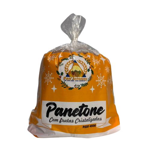 Panetone com Frutas Cristalizadas 450g Pan Jeronny