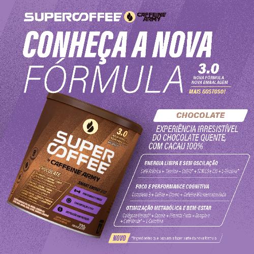 Supercoffee 3.0 Chocolate 220g Caffeine Army