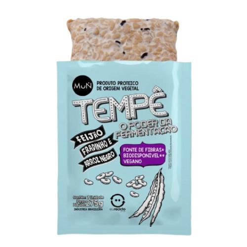 Tempê Feijão Fradinho com Arroz Negro 275g Mun Artesanal