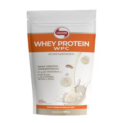Whey Protein WPC Beijinho 900g Vitafor