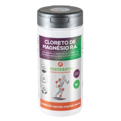 Cloreto de Magnésio P.A 60 Cápsulas Meissen