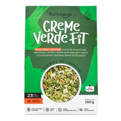Sopa Creme Verde Fit 190g HolySoup