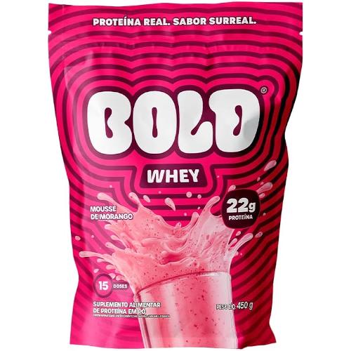 Whey Mousse de Morango 450g Bold