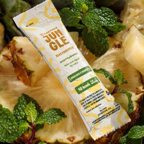 Jungle Electrolytes sabor abacaxi com hortelã low carb 5g