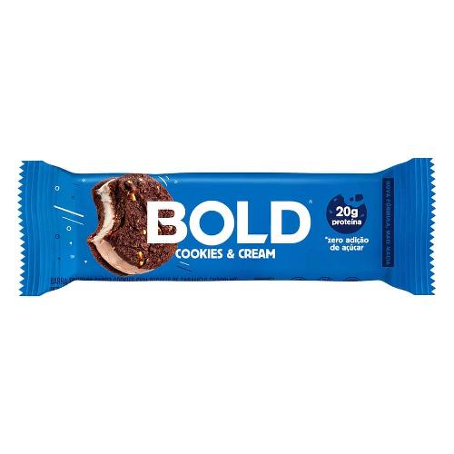Barra Bold Bar Cookies e Cream 60g