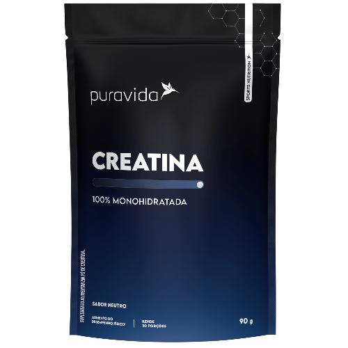 Creatina Monohidratada 90g Puravida Puravida