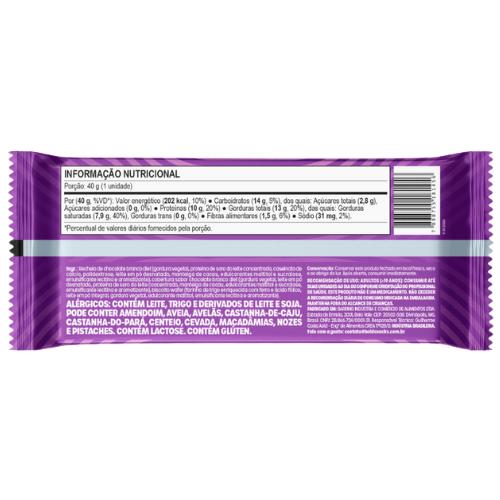 Biscoito Wafer Chocolate Branco 40g Bold Bold