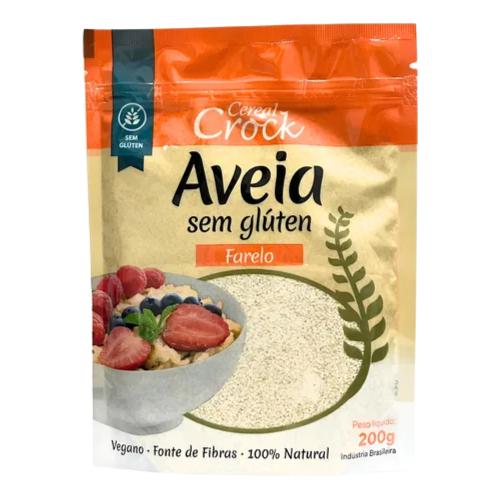 Farelo de Aveia Sem Glúten Cereal Crock