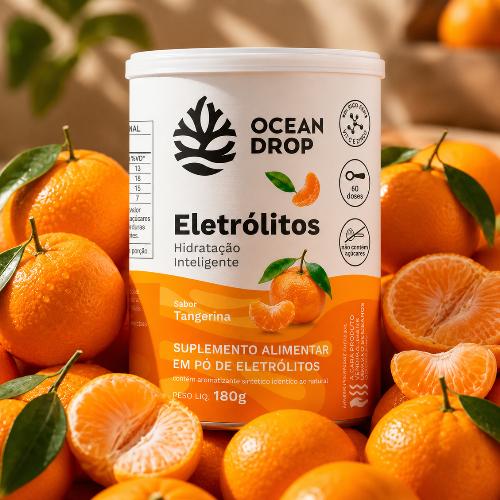 Eletrolitos Tangerina 180g Ocean Drop Ocean Drop