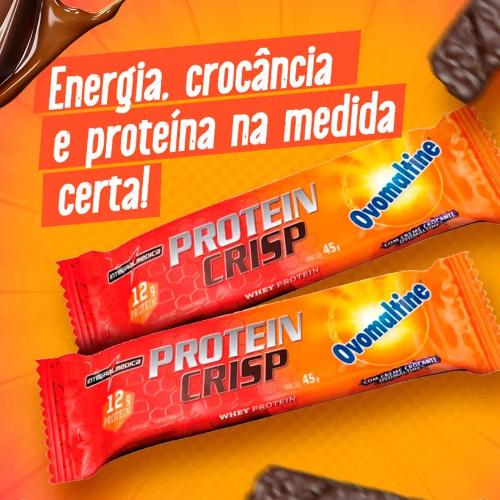 Barrinha Protein Crisp Bar Ovomaltine Integral Medica Integral Medica