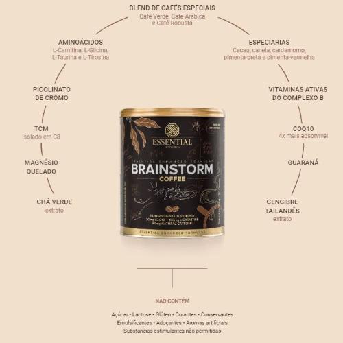 Brainstorm Coffee 186g Essential