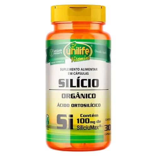 Silício Orgânico 30 Cápsulas Unilife