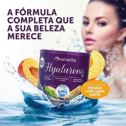 Hyaluronic Skin Pêssego com Capim Santo 300g Sanavita