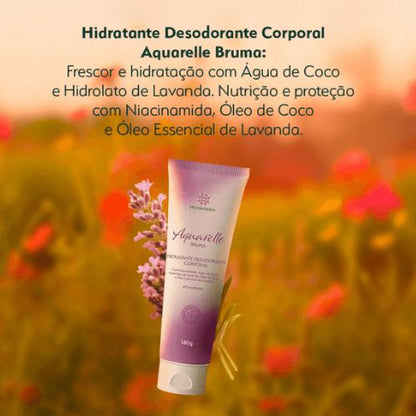 Hidratante Desodorante Corporal Aquarelle Bruma - 140g