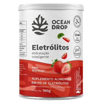 Eletrolitos Morango 180g Ocean Drop Ocean Drop