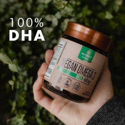 Ômega 3 Vegan DHA 60 Cápsulas Nutrify