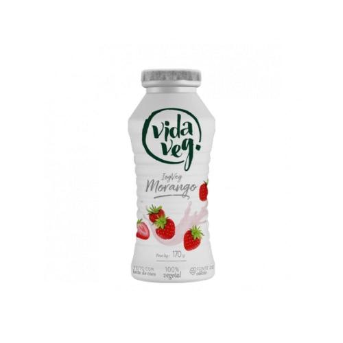 Iogurte Vegetal Morango Vida Veg 170g