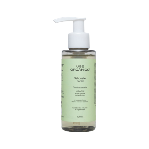 Sabonete Facial Miracne 120ml Use Orgânico