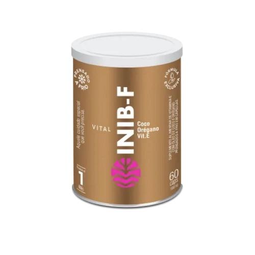 Vital INIB - F Coco, Orégano e Vit. E 60 Cápsulas 100mg