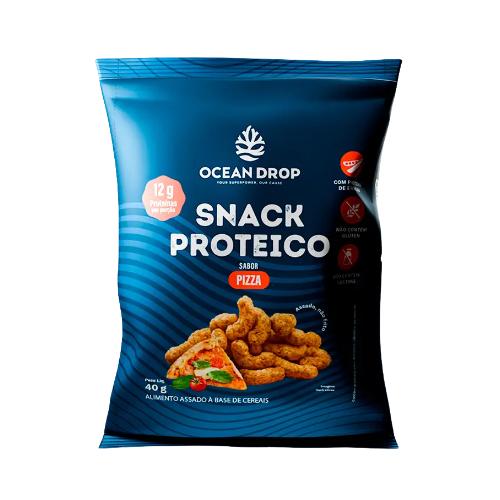 Snack Proteico Sabor Pizza 40g Ocean Drop
