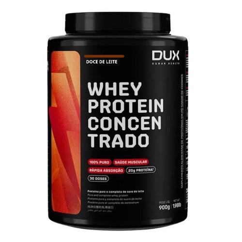 Whey Protein Concentrado Doce de Leite 900g Dux Dux