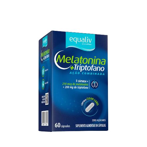 Melatonina + Triptofano Equaliv 60 cápsulas