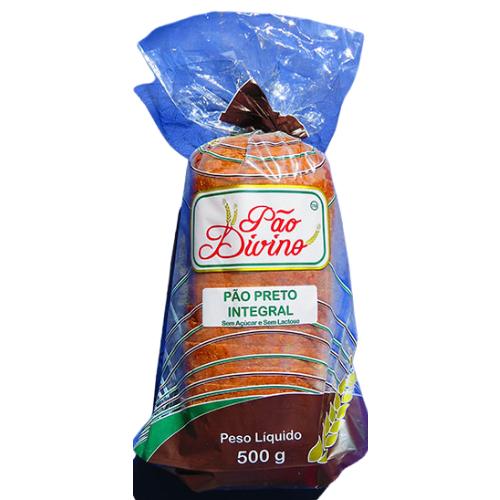 Pão Preto Integral 500g Pão Divino Pao Divino