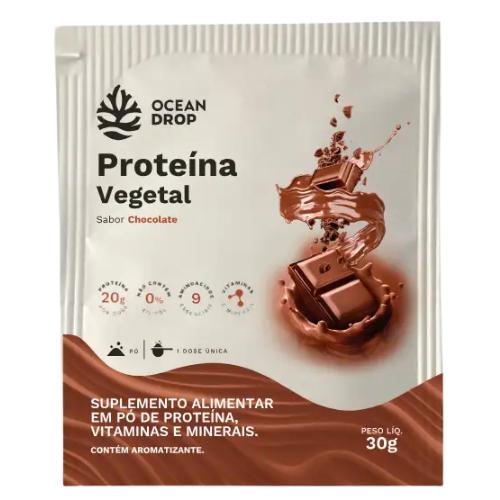 Proteína Vegetal Chocolate 30g Ocean Drop Ocean Drop