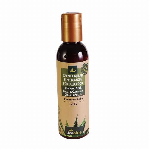 Creme Capilar sem Enxágue Fortalecedor 200ml Live Aloe