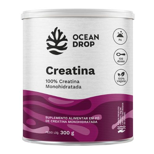 Creatina Monohidratada 300g Ocean Drop Ocean Drop