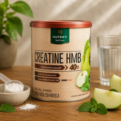 Creatine HMB Sabor Maçã Verde 300g Nutrify Nutrify