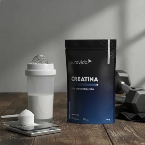 Creatina Monohidratada 90g Puravida Puravida