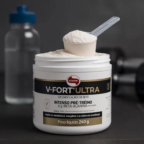 V-Fort Pré Treino Uva 240g Vitafor Vitafor