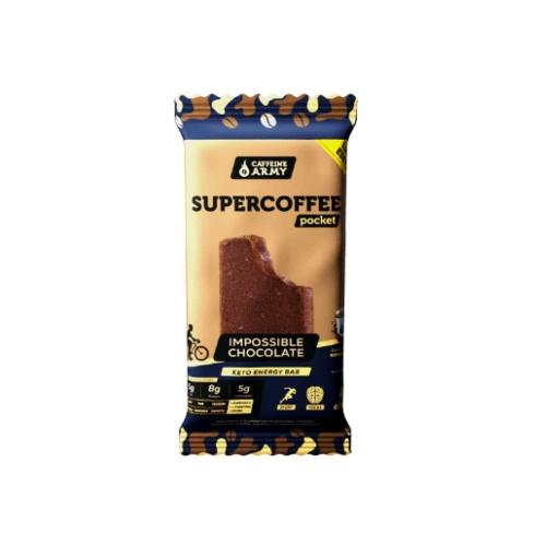 SuperCoffee Pocket Chocolate 40g Caffeine Army