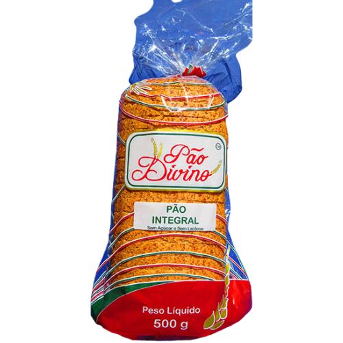 Pão integral 500gr Pão Divino Pao Divino
