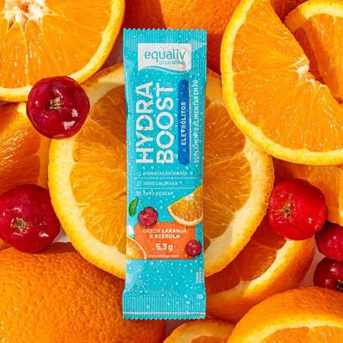 Hydra Boost Eletrólitos Laranja 5,6g Equaliv Equaliv