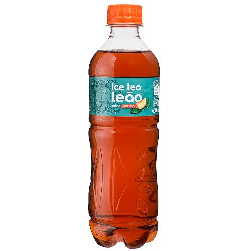 Chá Ice Tea Pêssego Leão 450ml Empório Áurea