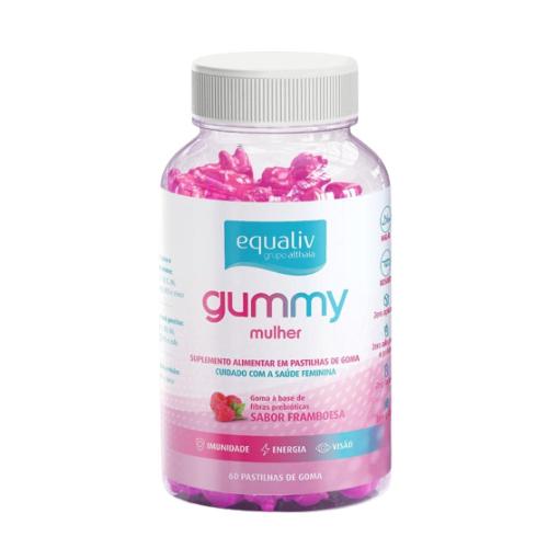 Super Gummy 60 gomas mulher
