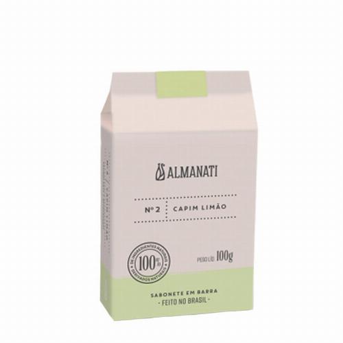 Sabonete em Barra Capim Limão 100g Almanati