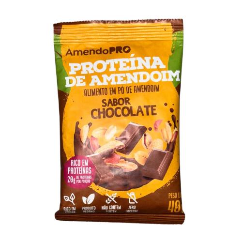 Proteína de Amendoim Sabor Chocolate Amendopro 40g