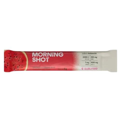 Morning Shot Sachê 6g Sabor Melancia Sublyme