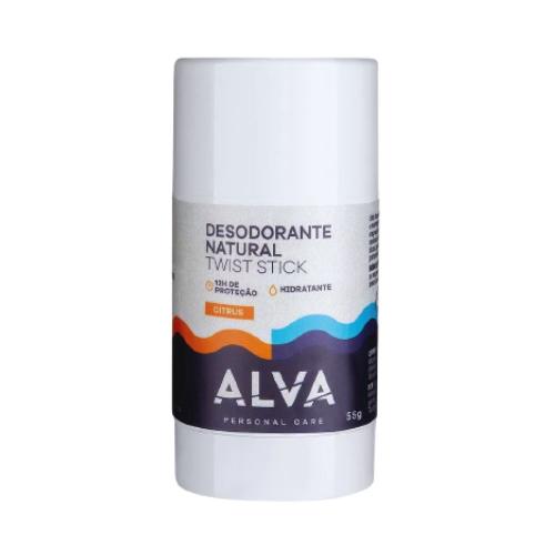 Desodorante Natural Twist Stick Citrus 55g Alva