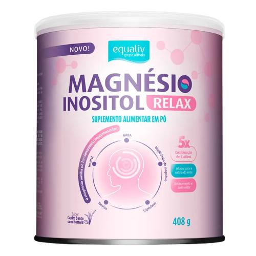 Magnésio Inositol Relax Gaba 408g Equaliv