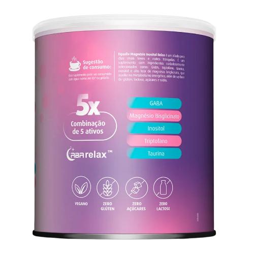 Magnésio Inositol Relax Gaba 408g Equaliv
