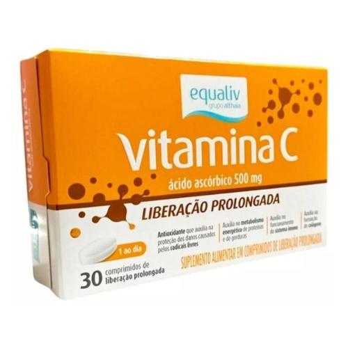 Vitamina C 500mg 30 Comprimidos Equaliv