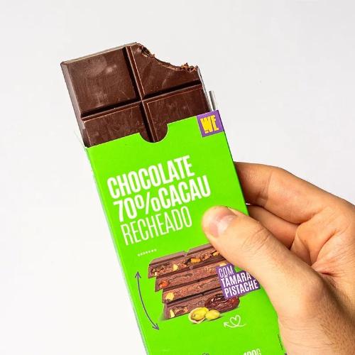 ChoNutz 70% Tâmara e Pistache 100g We Nutz