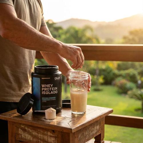 Whey Protein Isolado 900g Baunilha Dux Dux