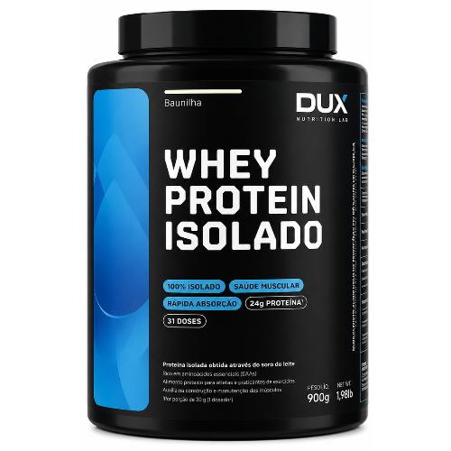 Whey Protein Isolado 900g Baunilha Dux Dux
