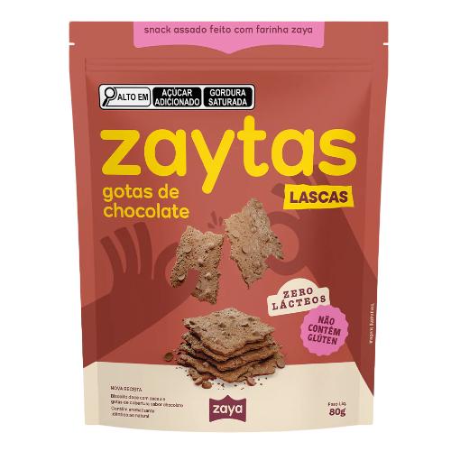Biscoito gotas de chocolate 80g Zaytas