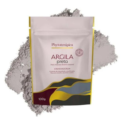 Argila Preta 100g Phytoterápica